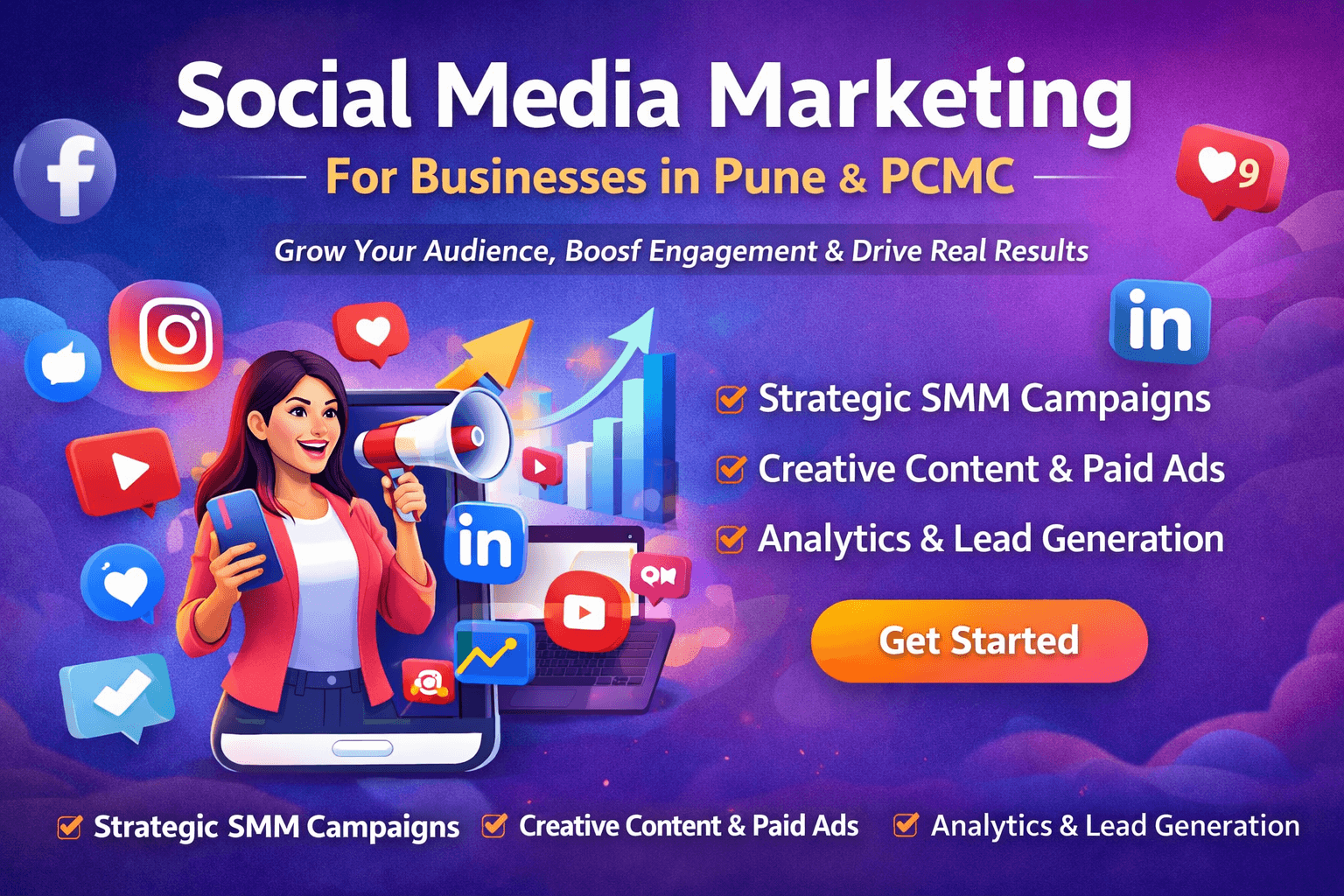📈 Social Media Marketing Services in Pune & PCMC: Powering Brands in the Digital Age